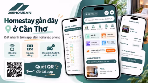 Homestay gần đây ở Cần Thơ: Đặt nhanh, vào phòng ngay