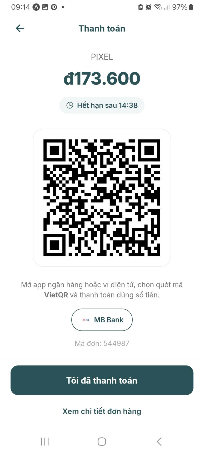 Thanh toán App 365Home