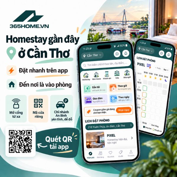 homestay gần đây ở Cần Thơ - 365Home An Bình