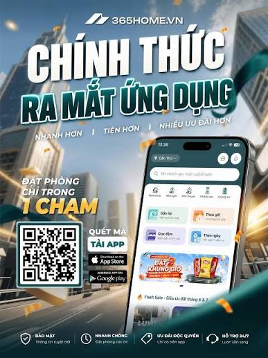 ứng dụng đặt phòng homestay 365Home