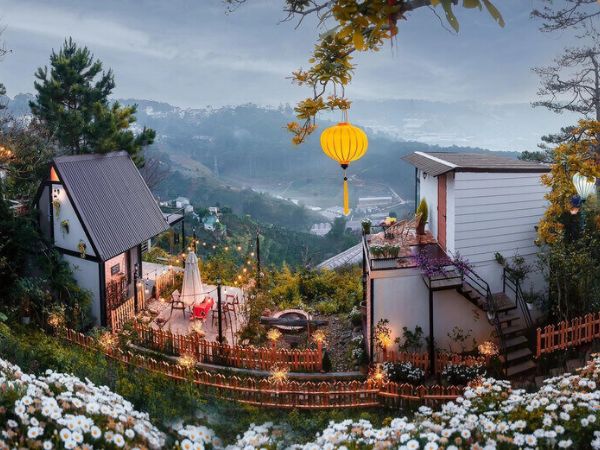 homestay Đà Lạt view đẹp, homestay săn mây Đà Lạt