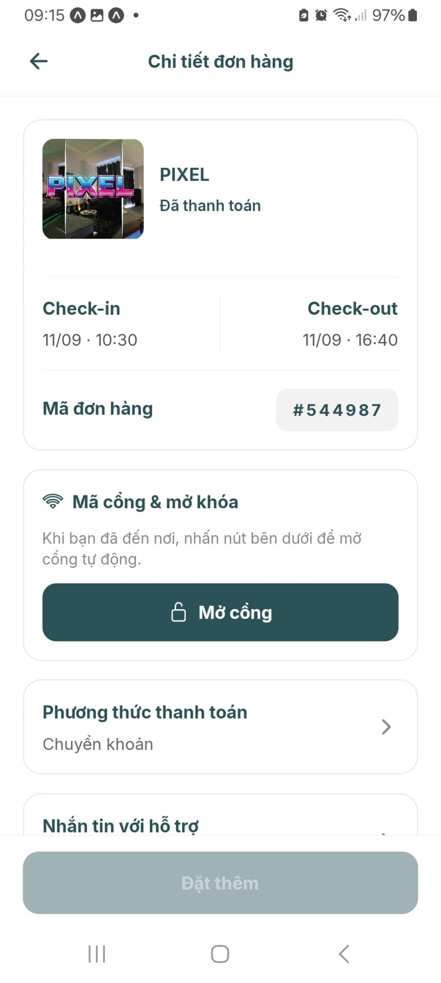 Mở cổng từ xa App 365Home